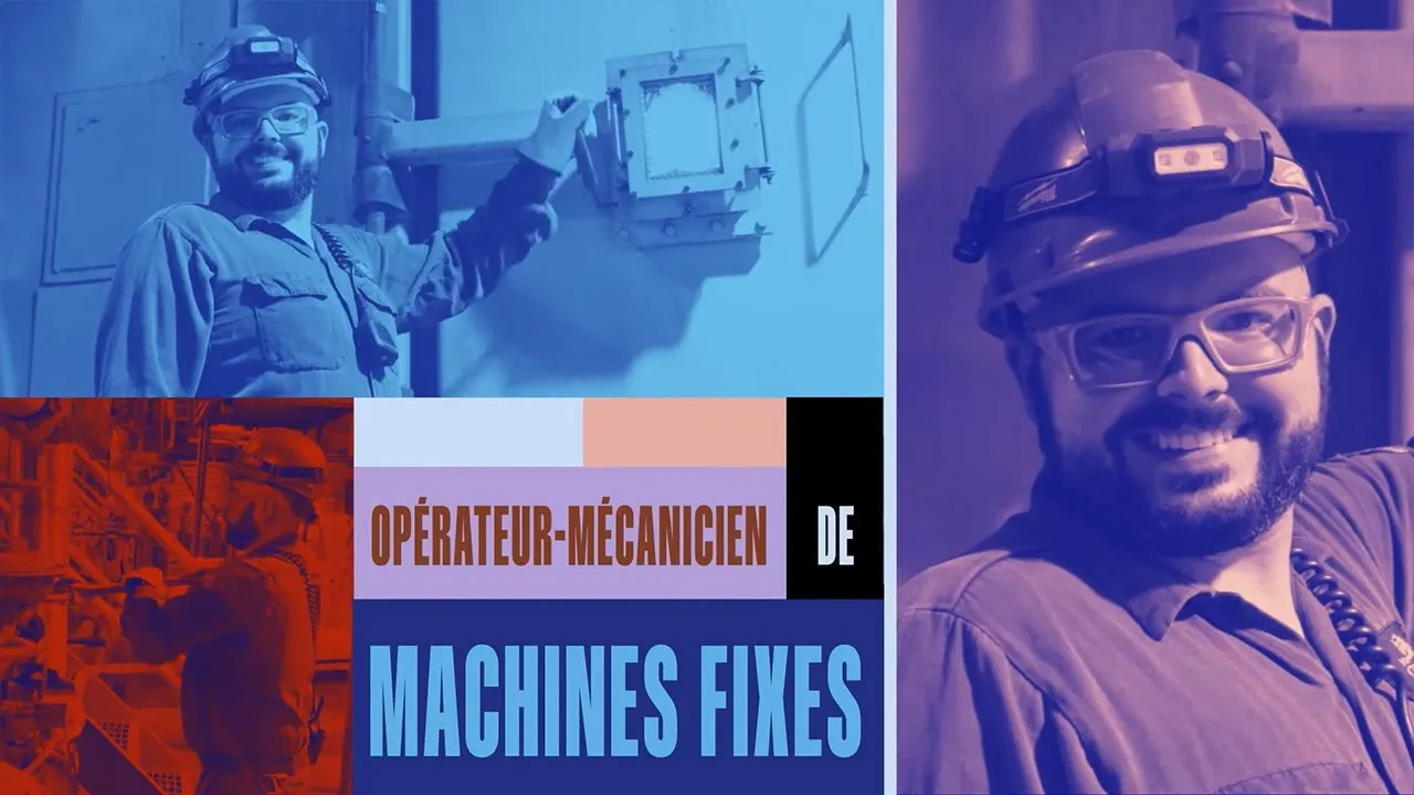 Vidéo Opérateur-mécanicien de machines fixes - Rencontre avec François