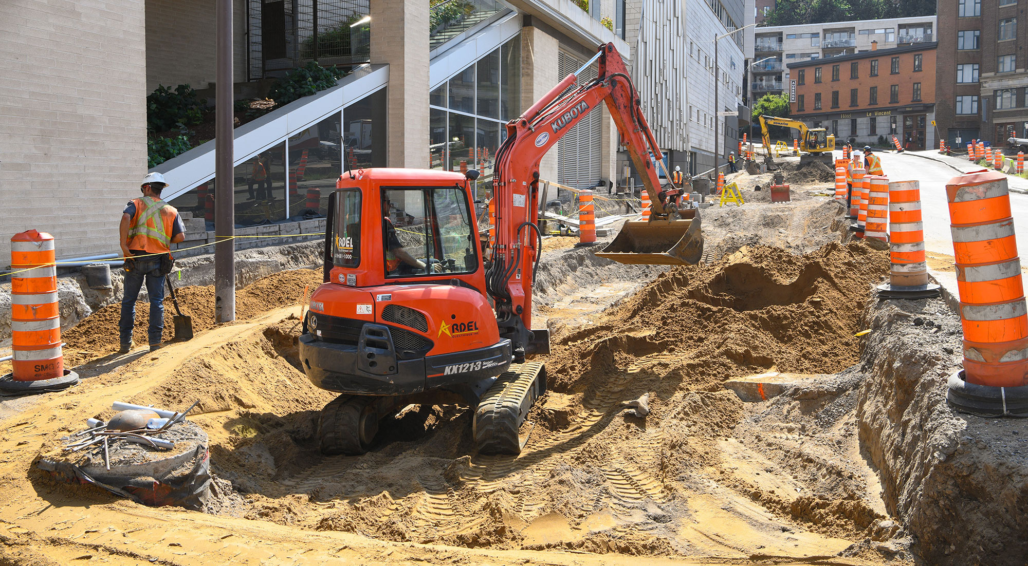 Chantier de construction