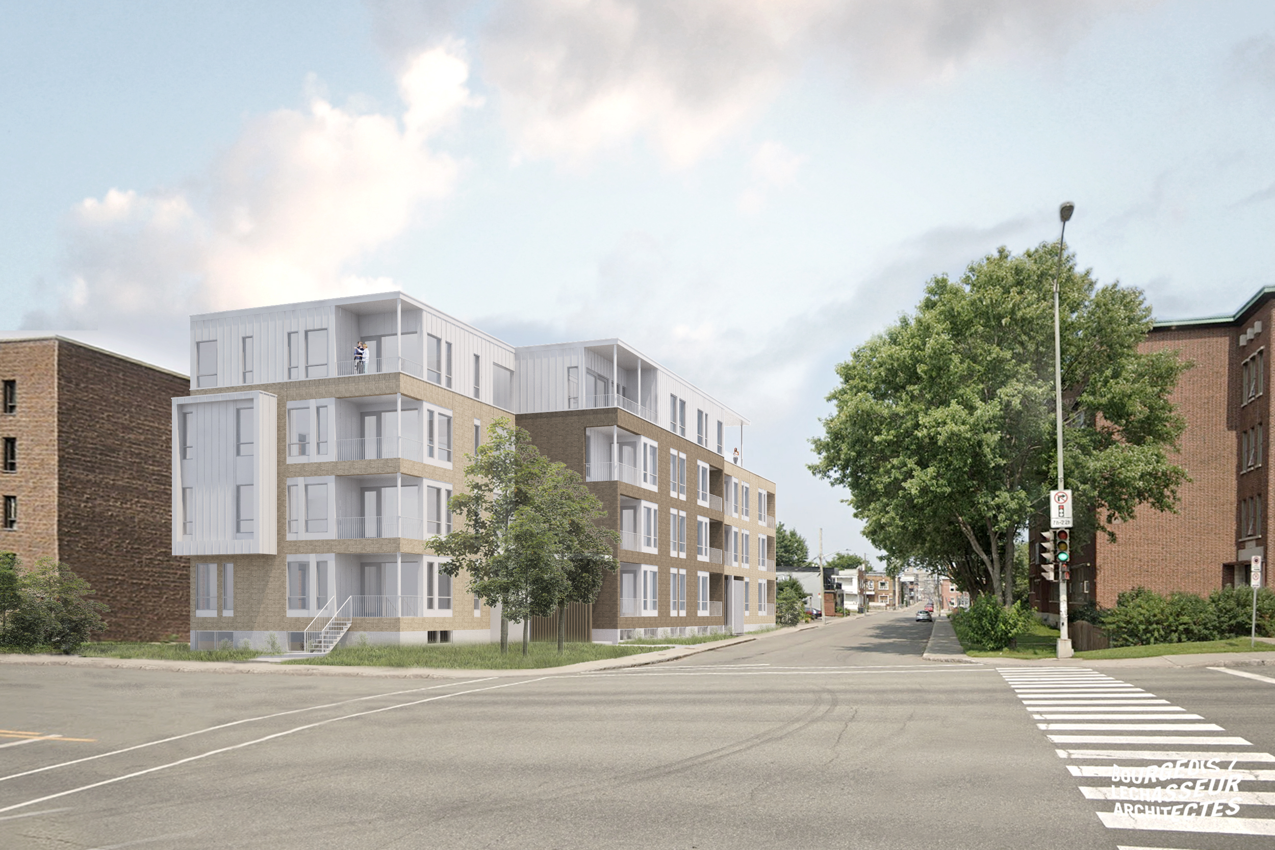 Projet d'immeuble à logements