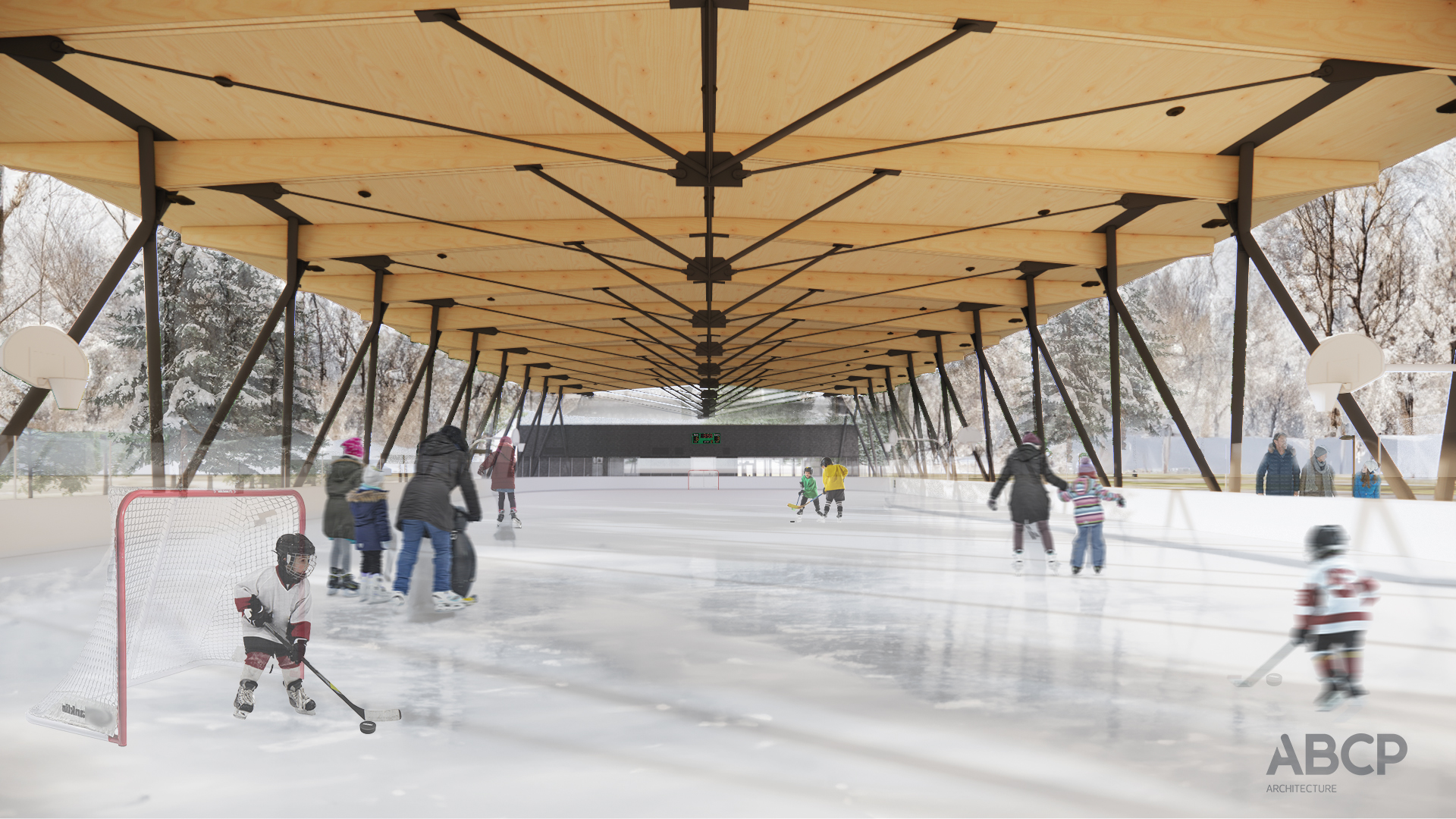 Patinoire réfrigérée couverte prévue au parc Victoria