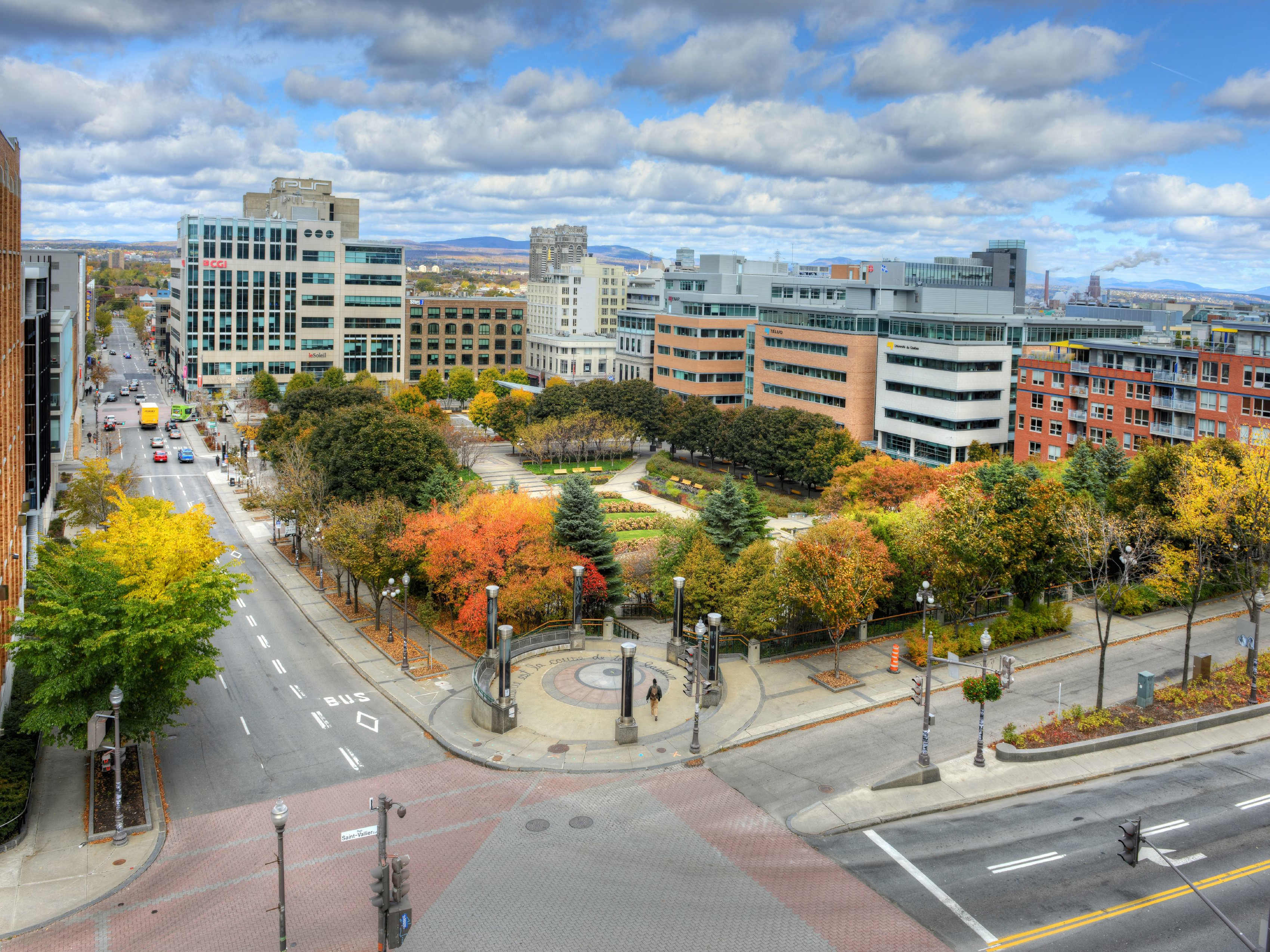 Vue du quartier de Saint-Roch